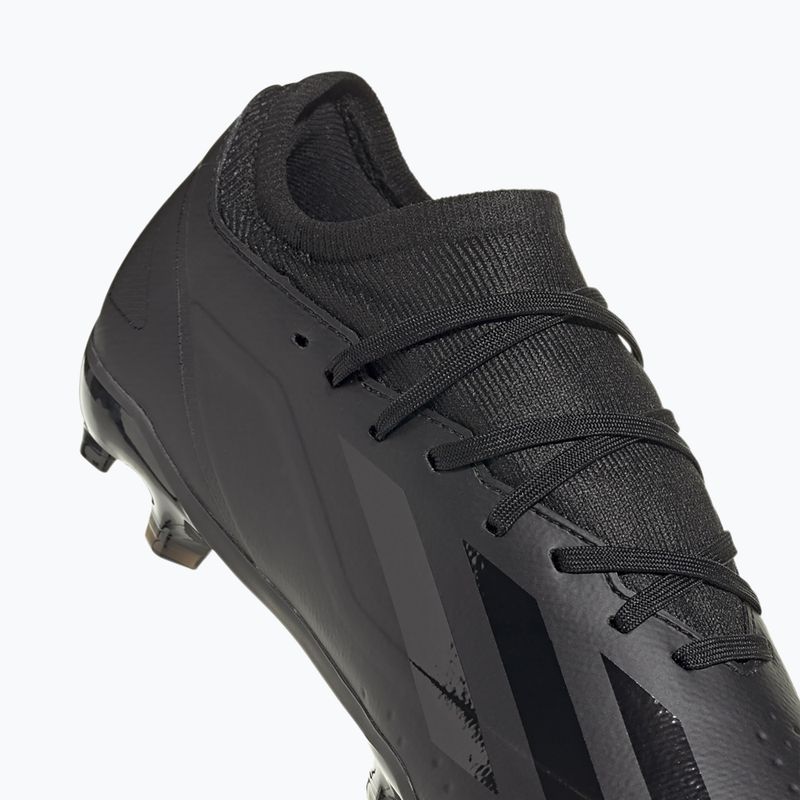 Men's adidas X Crazyfast 3 FG core black football boots 9