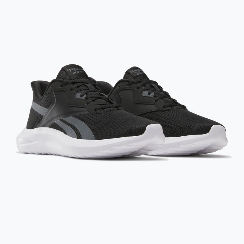 Men's Reebok Energen Lux core black/pure grey/cloud white running shoes 9