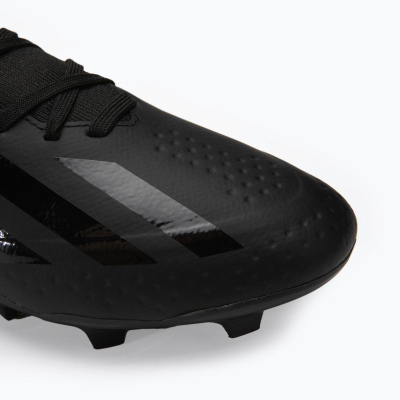 adidas X Crazyfast 3 FG core black children's football boots 7