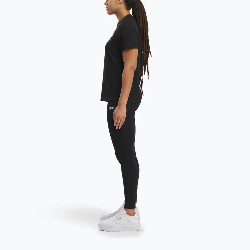 Women's leggings Reebok Identity Small Logo Cotton black 2