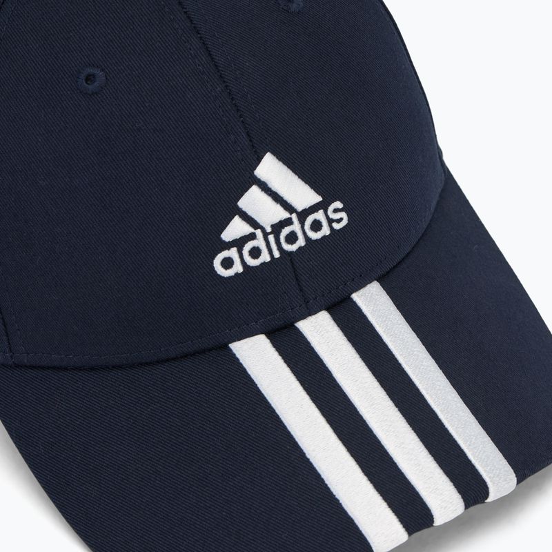 adidas Baseball 3-Stripes Cotton Twill navy/white baseball cap 3