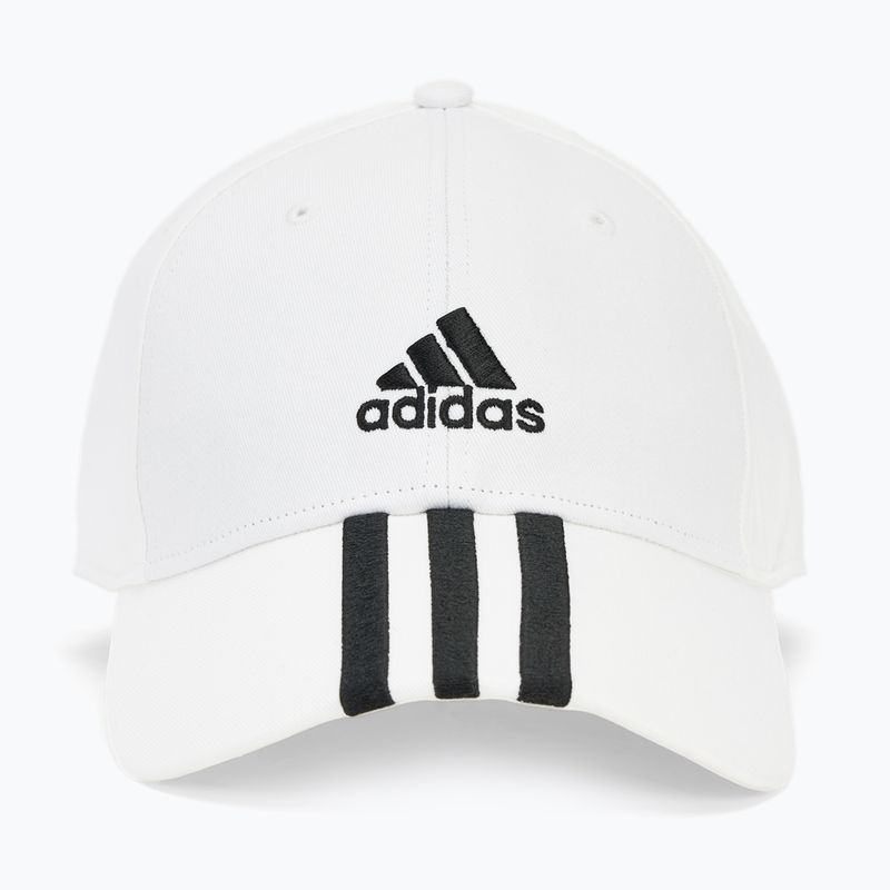 adidas Baseball 3-Stripes Cotton Twill white/ black baseball cap 2