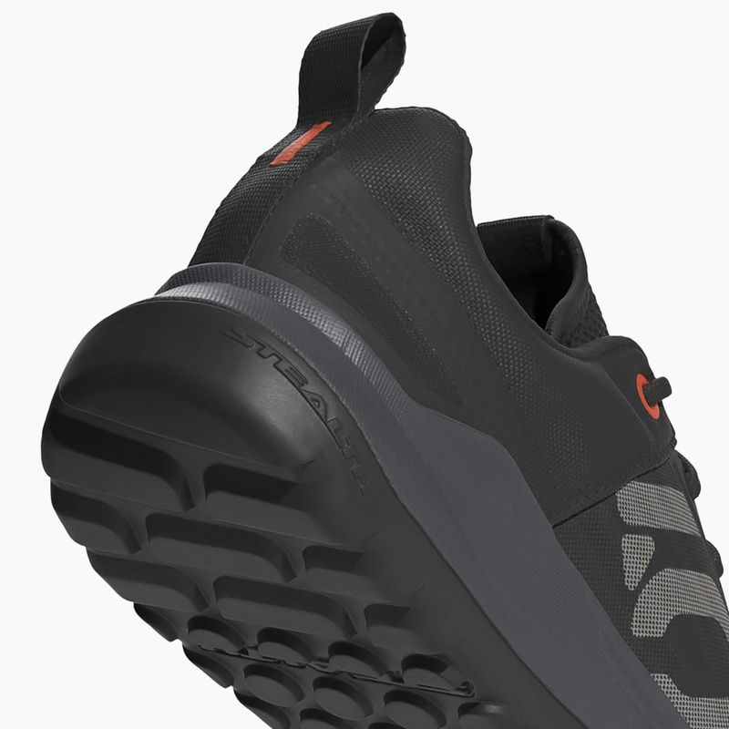 Women's platform cycling shoes adidas FIVE TEN Trailcross LT core black/grey one/grey six 6