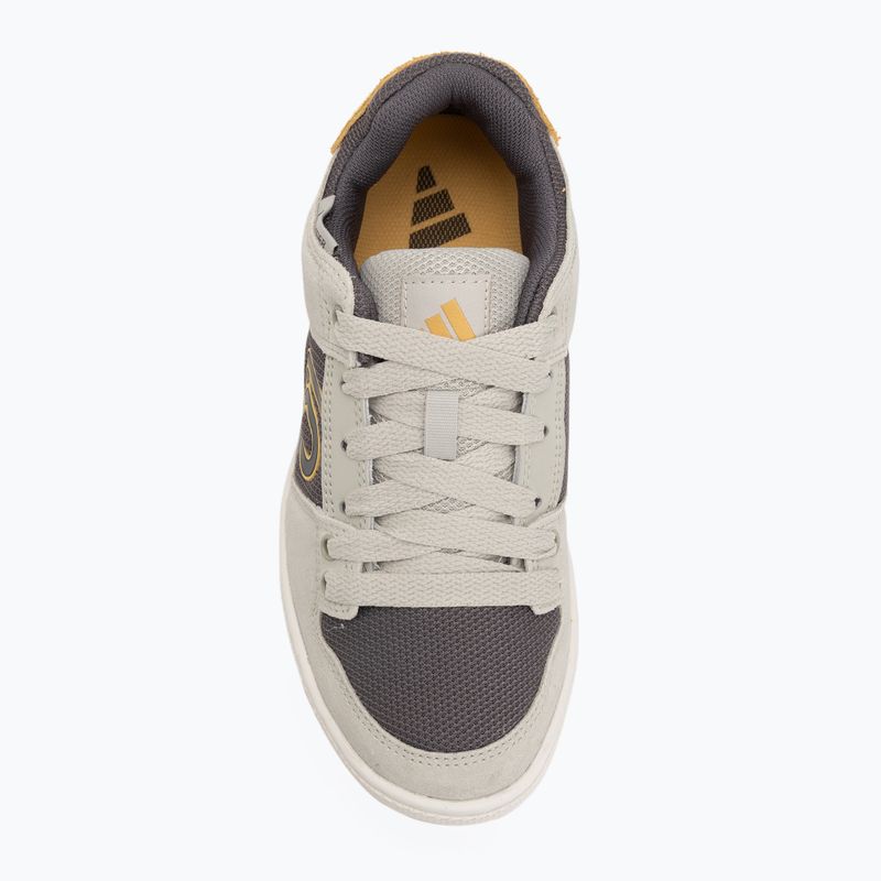 Women's platform cycling shoes adidas FIVE TEN Freerider putty grey/oat/charcoal 5