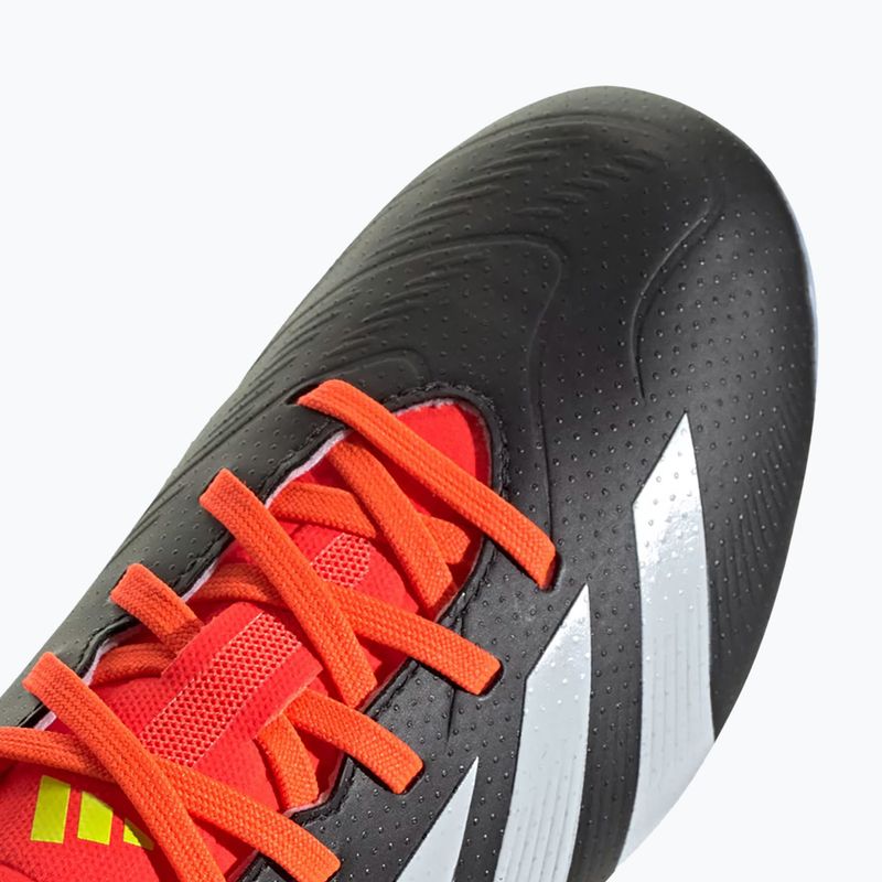 adidas Predator League MG core black/cloud white/solar red children's football boots 8