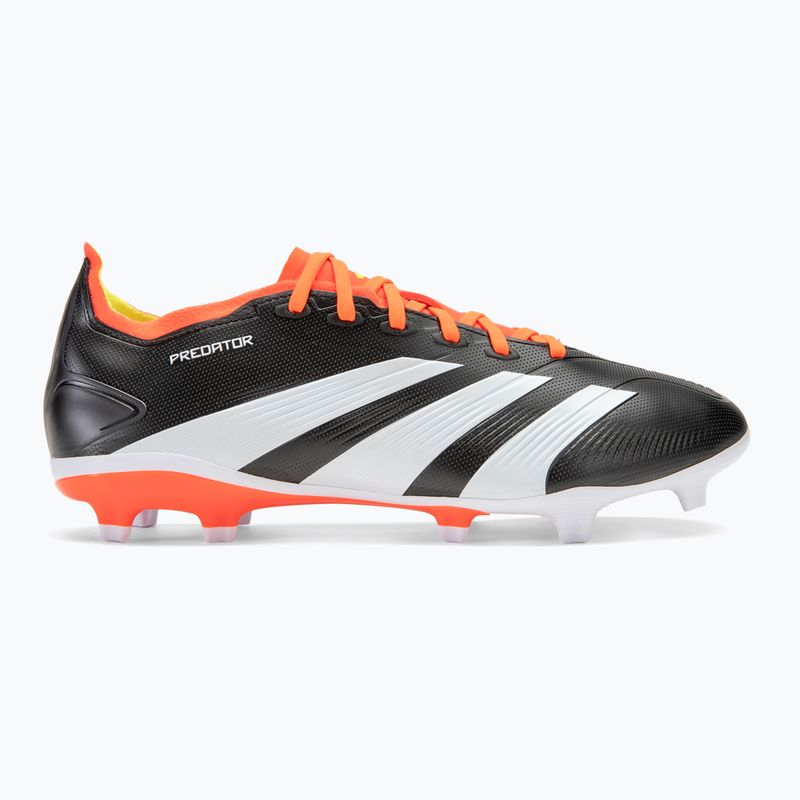 Football boots adidas Predator League FG core black/cloud white/solar red 2