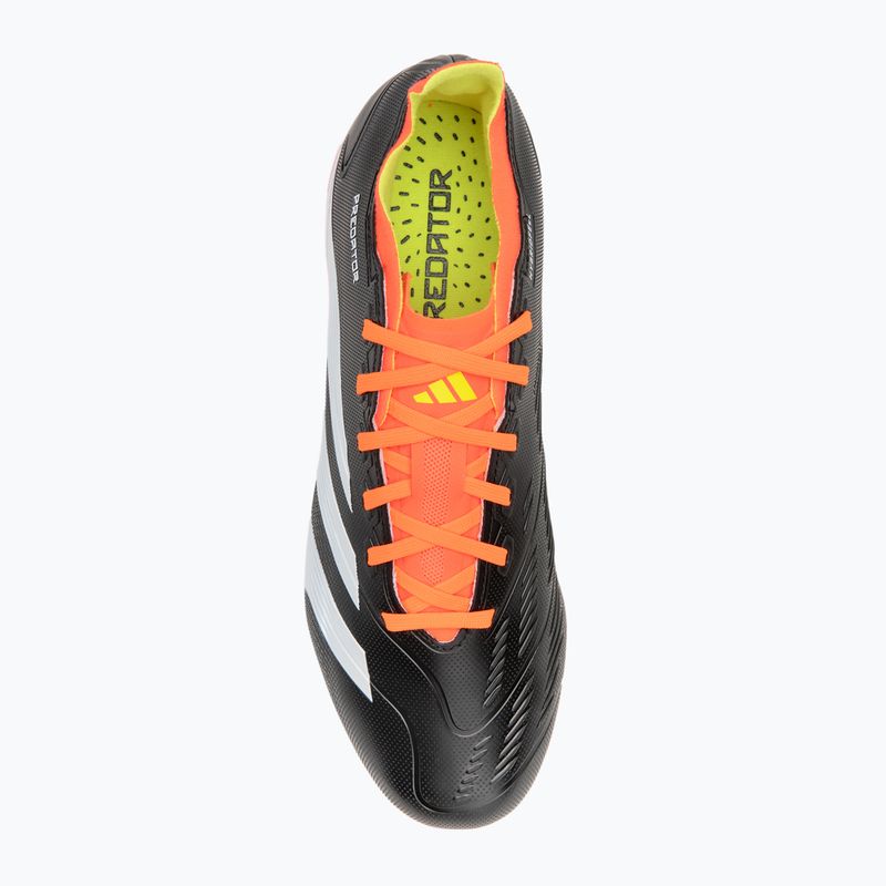 Football boots adidas Predator League FG core black/cloud white/solar red 5