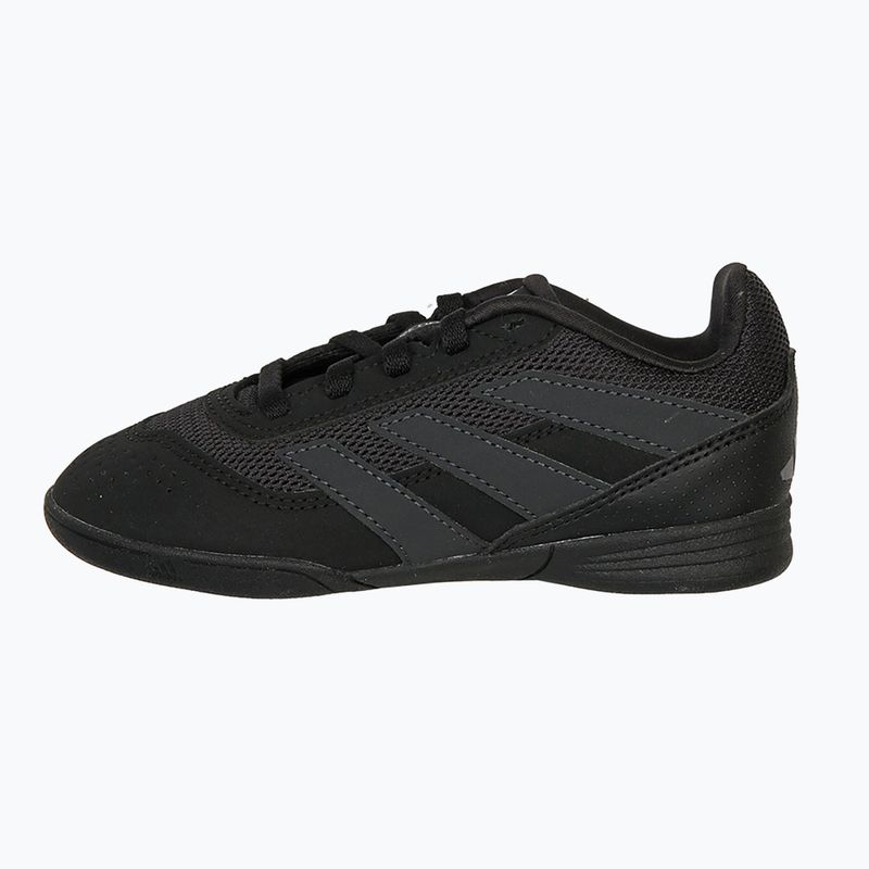 Children's football boots adidas Predator Club Sala IN core black/carbon 8