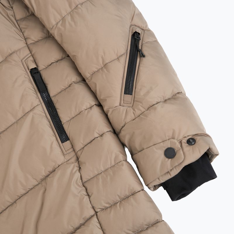 Women's insulated coat BOGNER FIRE+ICE Aenny 3 hazelnut 4