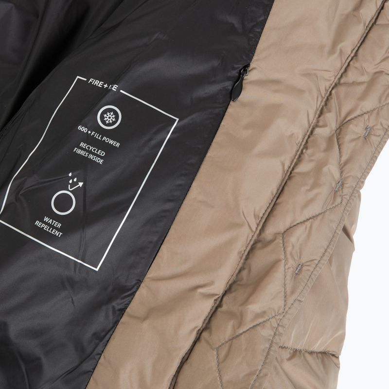 Women's insulated coat BOGNER FIRE+ICE Aenny 3 hazelnut 7