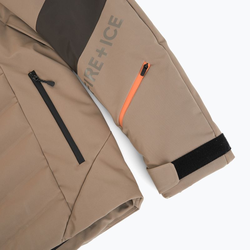 Men's ski trousers BOGNER FIRE+ICE Nic-T hazelnut 4