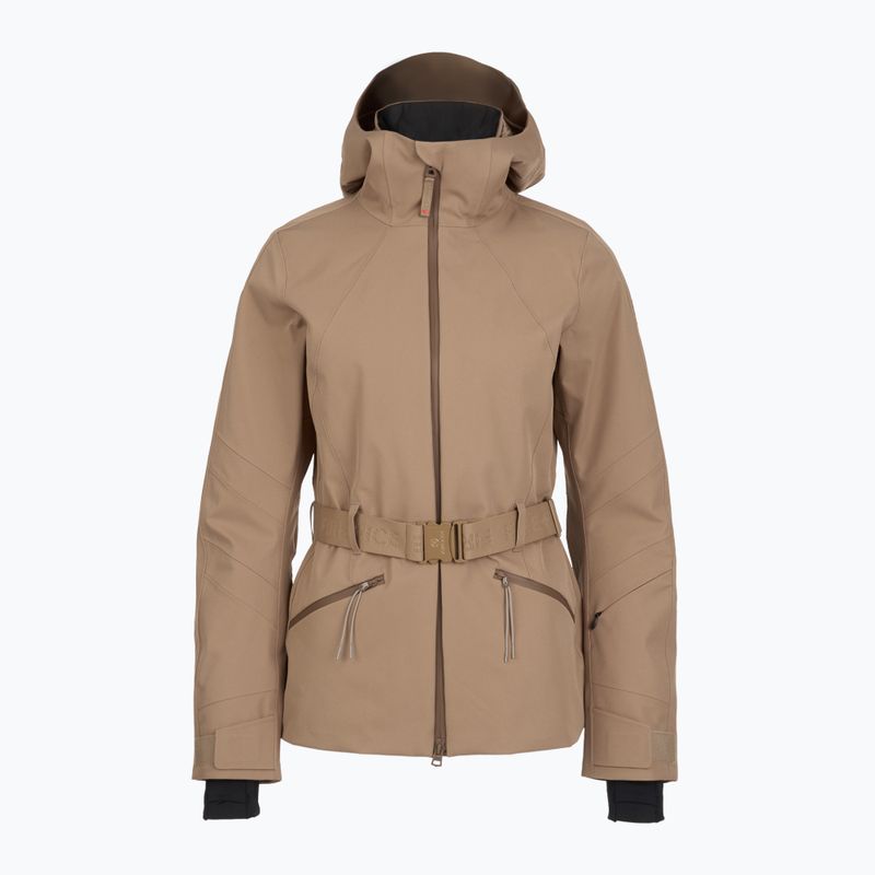 Women's ski jacket BOGNER FIRE+ICE Moia 2 hazelnut