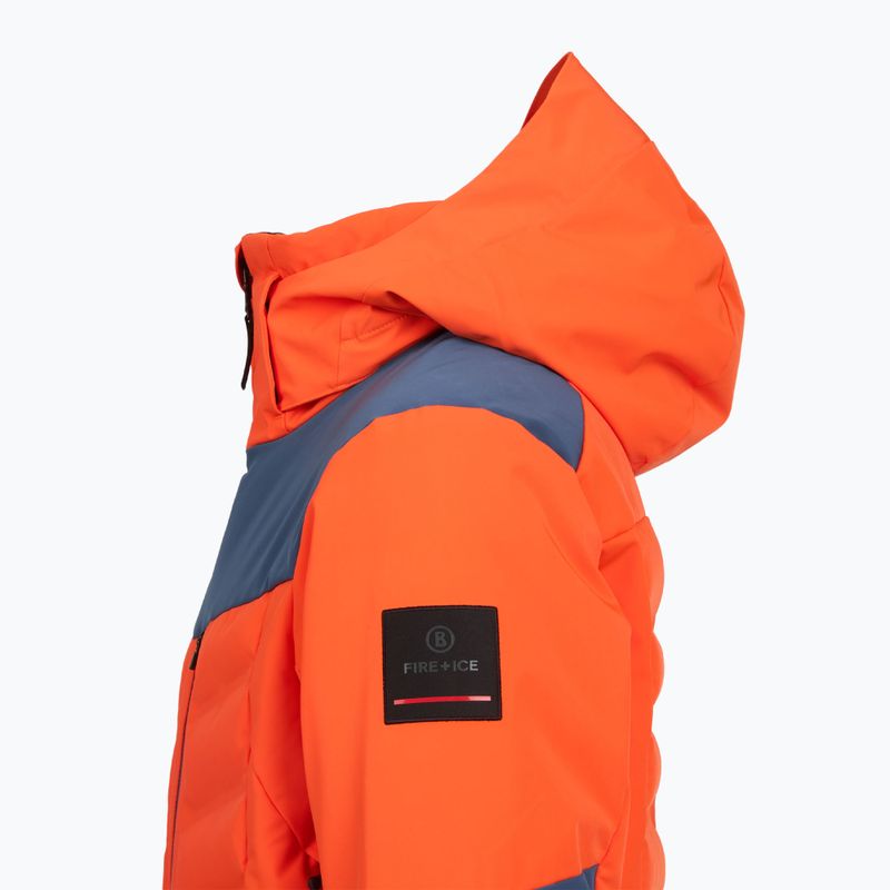 Men's ski trousers BOGNER FIRE+ICE Nic-T vibrant fire 3