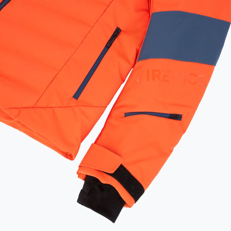 Men's ski trousers BOGNER FIRE+ICE Nic-T vibrant fire 5