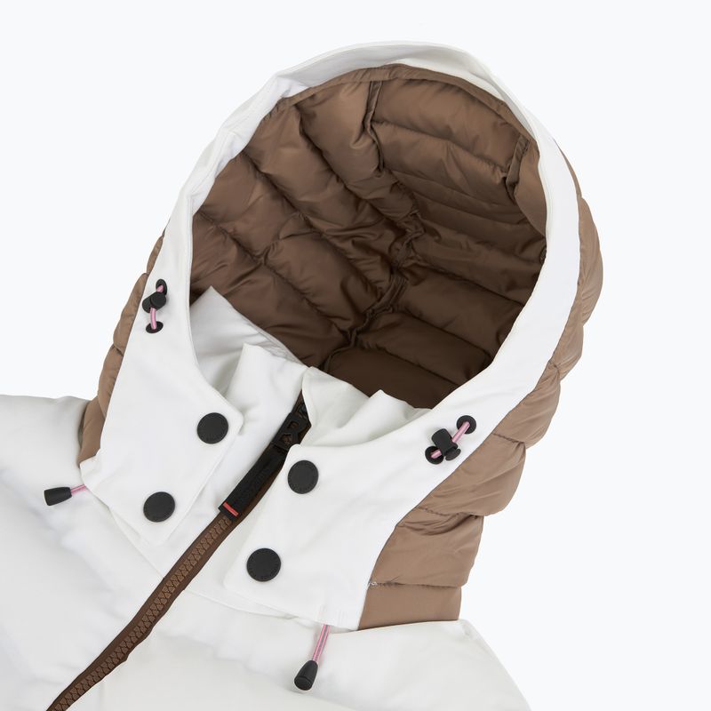 Women's ski jacket BOGNER FIRE+ICE Janka 4 off white 4