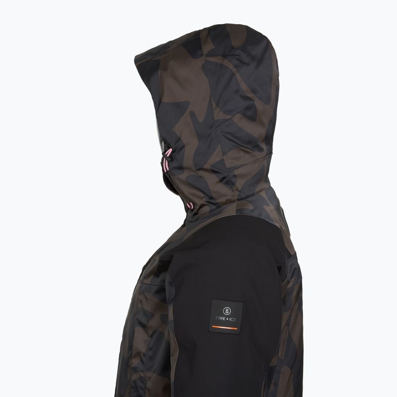 Women's ski jacket BOGNER FIRE+ICE Tinka 2 espresso 3