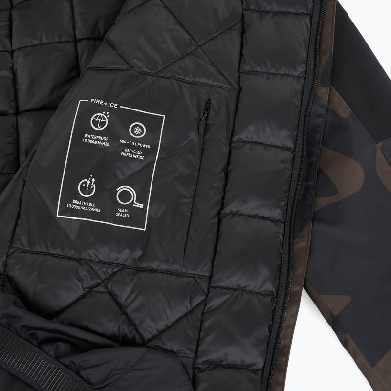 Women's ski jacket BOGNER FIRE+ICE Tinka 2 espresso 7