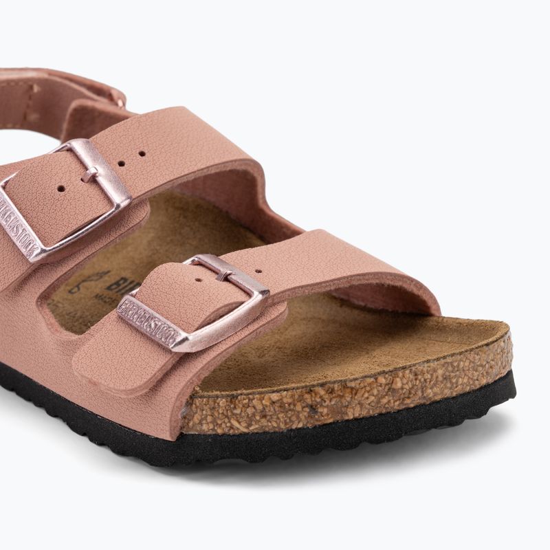 BIRKENSTOCK Milano AS Kids BFBC Regular pink clay sandals 7