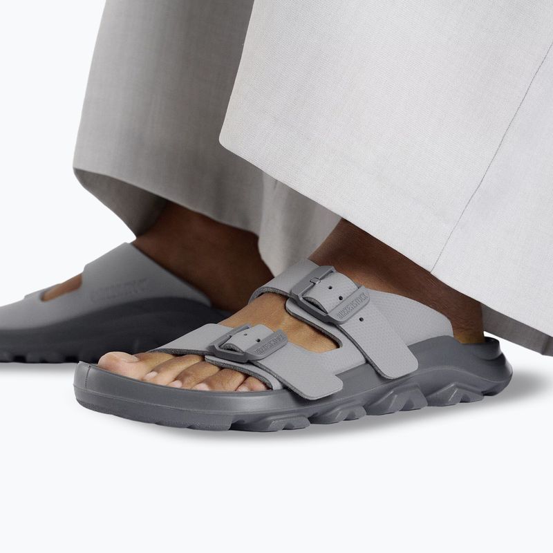 Slides BIRKENSTOCK Mogami Terra 2 Strap Birko-Flor Regular apex whale gray 6