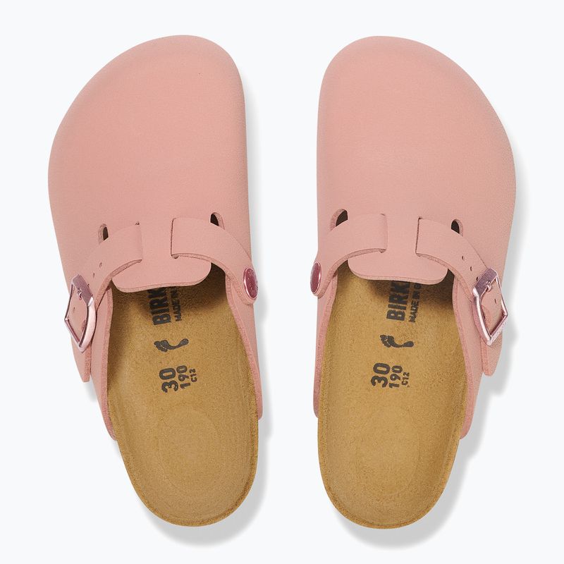 BIRKENSTOCK Boston Kids BFBC Narrow pink clay flip-flops 3