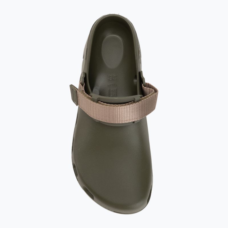 Slides BIRKENSTOCK Birki Flow TEX EVA Regular khaki/gray taupe 6