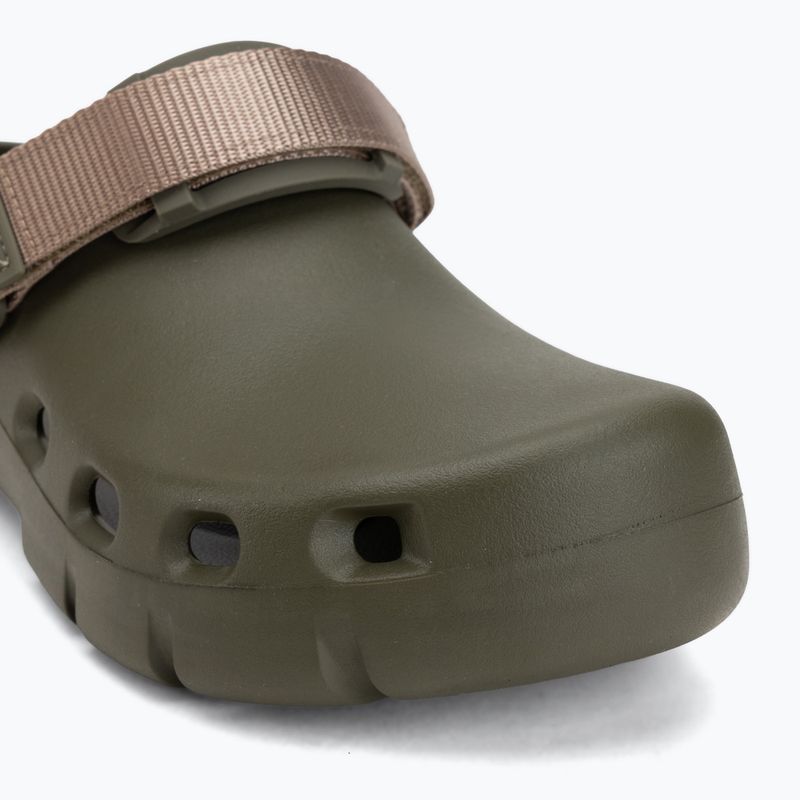 Slides BIRKENSTOCK Birki Flow TEX EVA Regular khaki/gray taupe 8