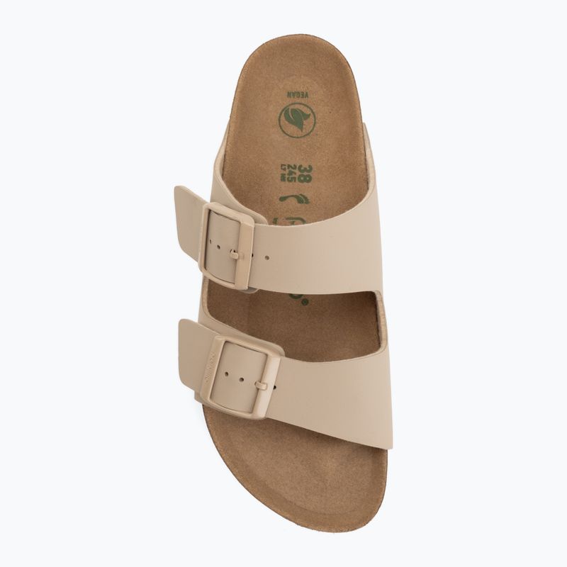 Klapki BIRKENSTOCK x Papillio Arizona Flex Platform Birko-Flor Narrow sandcastle 5