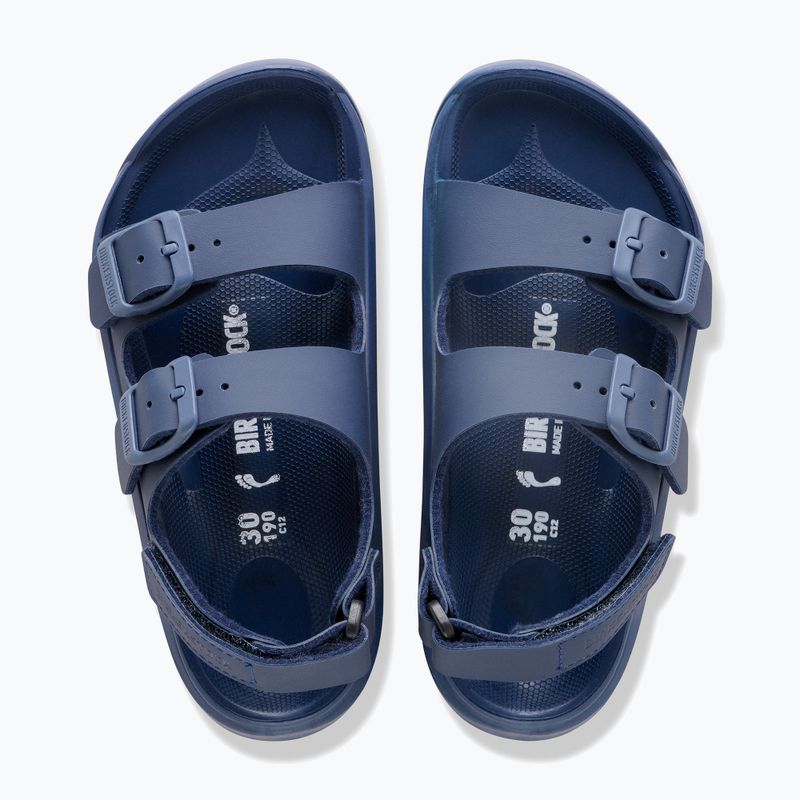 Children's sandals BIRKENSTOCK Mogami HL Birko-Flor Narrow navy 3
