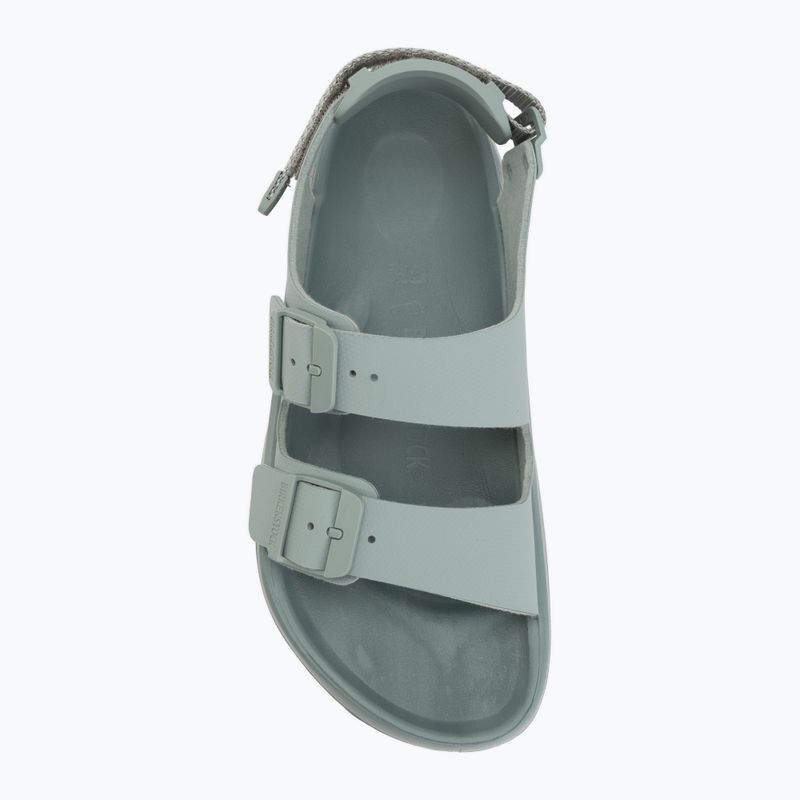 Sandals Birkenstock Mogami Terra TEC LOOP Birko-Flor Regular apex pure sage 5