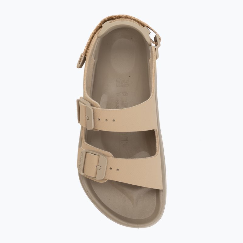 Sandals Birkenstock Mogami Terra TEC LOOP Birko-Flor Regular apex sandcastle 5