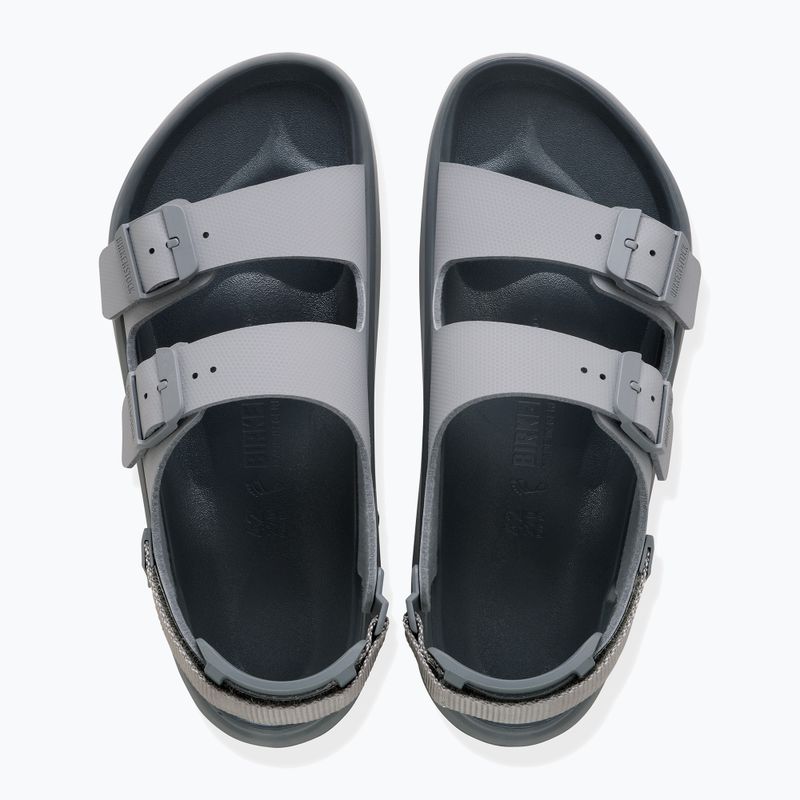 Sandals Birkenstock Mogami Terra TEC LOOP Birko-Flor Regular apex whale gray 3