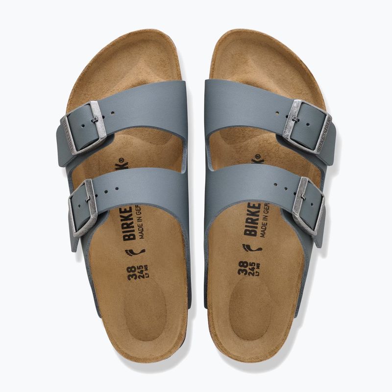 Slides BIRKENSTOCK Arizona Birko-Flor Narrow basalt gray 4