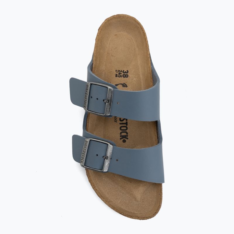 Slides BIRKENSTOCK Arizona Birko-Flor Narrow basalt gray 5