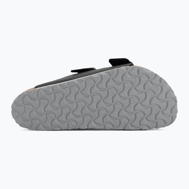 Slides BIRKENSTOCK Arizona Birko-Flor black/light gray 4