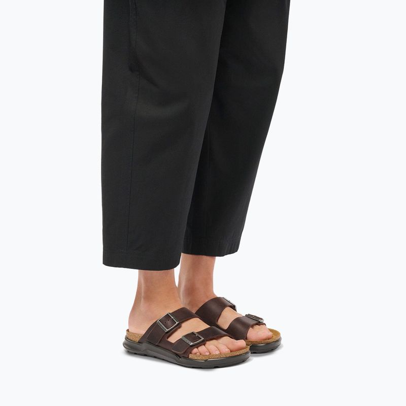 Men's slides BIRKENSTOCK Arizona Crosstown Oiled Leather Regular habana/black 7