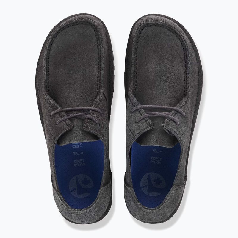 Shoes BIRKENSTOCK Utti Lace Suede Leather charcoal 4