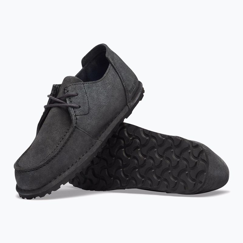 Shoes BIRKENSTOCK Utti Lace Suede Leather charcoal 5