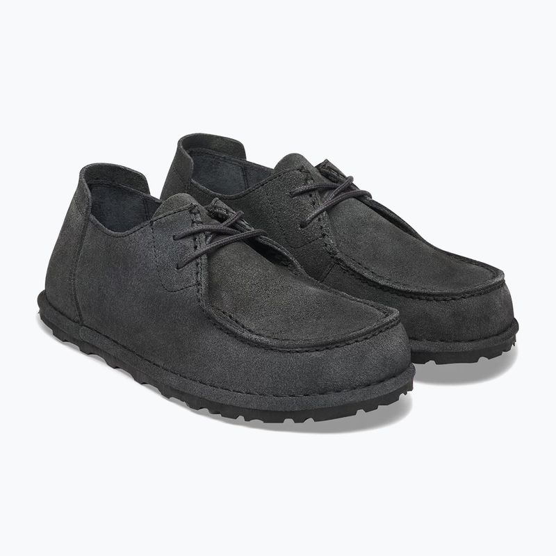Shoes BIRKENSTOCK Utti Lace Suede Leather charcoal 3