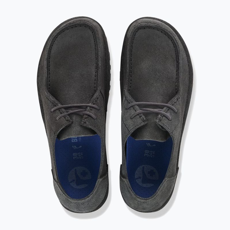Shoes BIRKENSTOCK Utti Lace Suede Leather charcoal 4