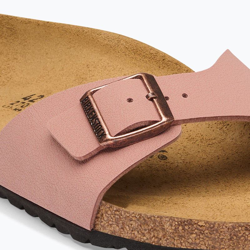 Women's slippers BIRKENSTOCK Madrid Birkibuc Narrow pink clay 6