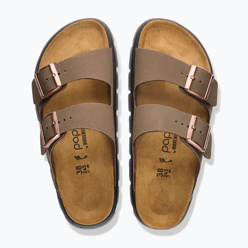Slides BIRKENSTOCK Arizona Chunky Birkibuc mocca 3