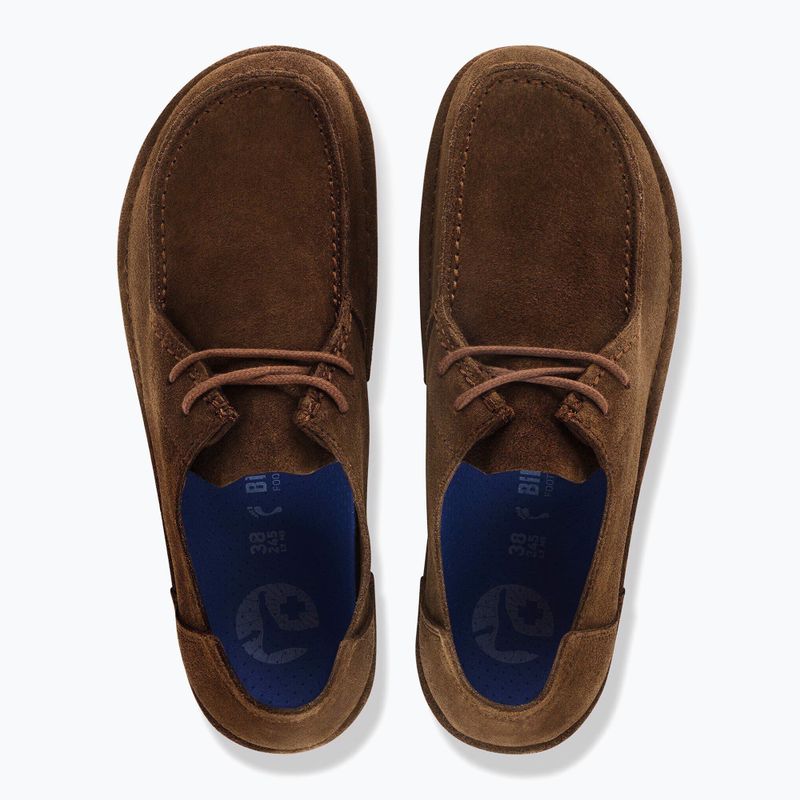 Shoes BIRKENSTOCK Utti Lace Suede Leather carafe 4
