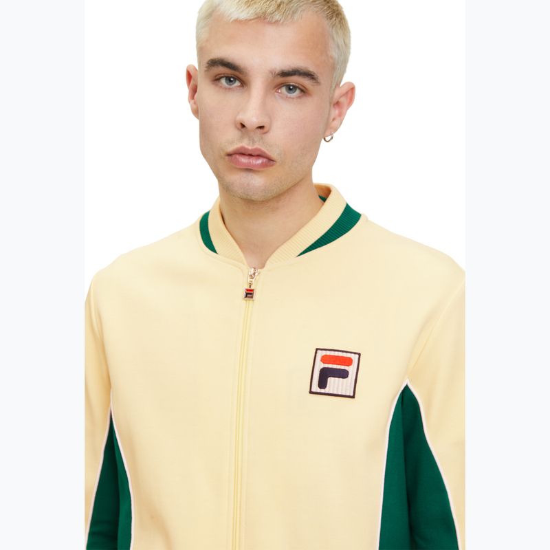 FILA Settanta Track men's sweatshirt french vanilla-aventurine 4