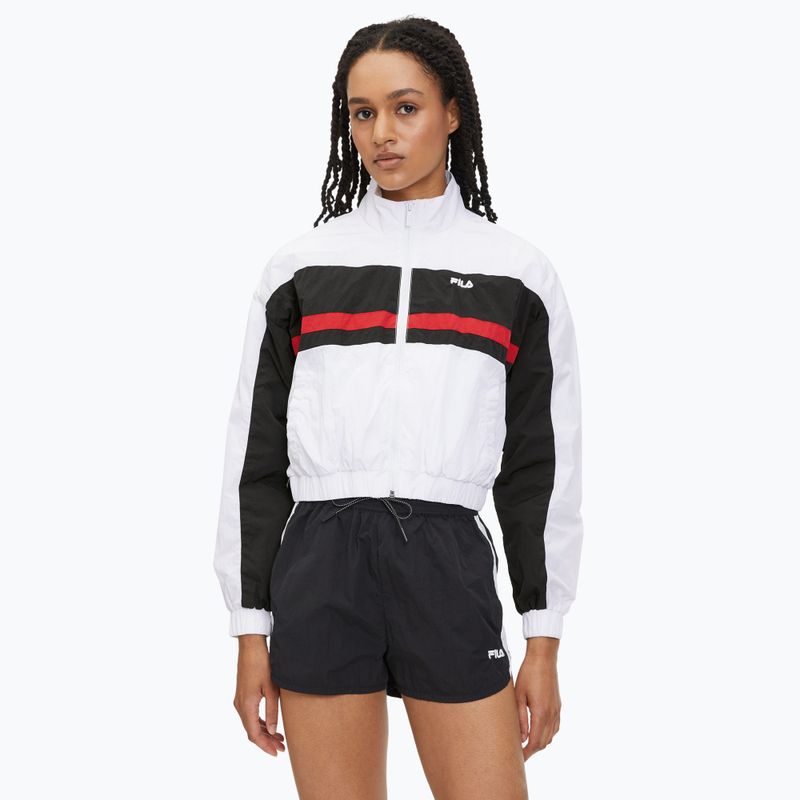 FILA women's jacket Lubu bright white/black