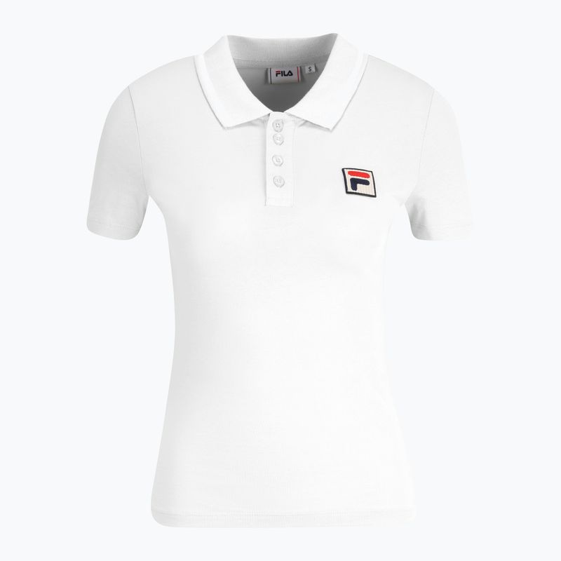 FILA women's polo shirt Leuben bright white 5