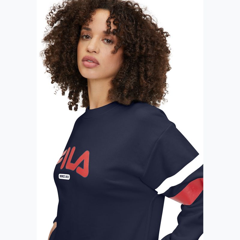 FILA women's sweatshirt Latur black iris 4