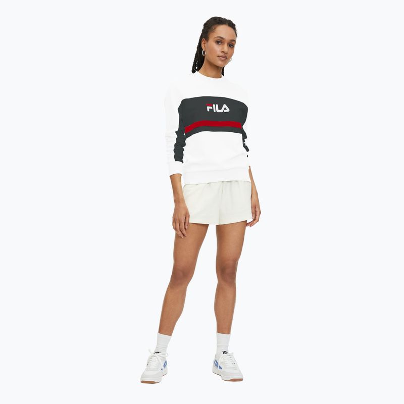 FILA women's sweatshirt Lishui bright white/black 2