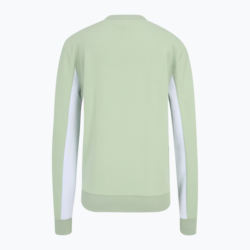 FILA women's sweatshirt Lishui smoke green/bright white 6