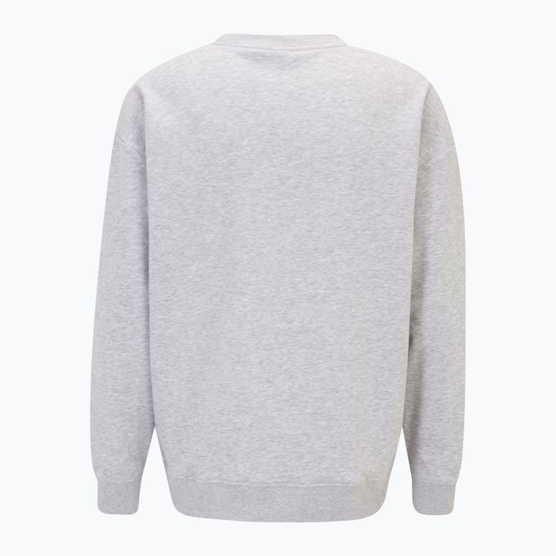 FILA men's Lahti Crew light grey melange sweatshirt 6