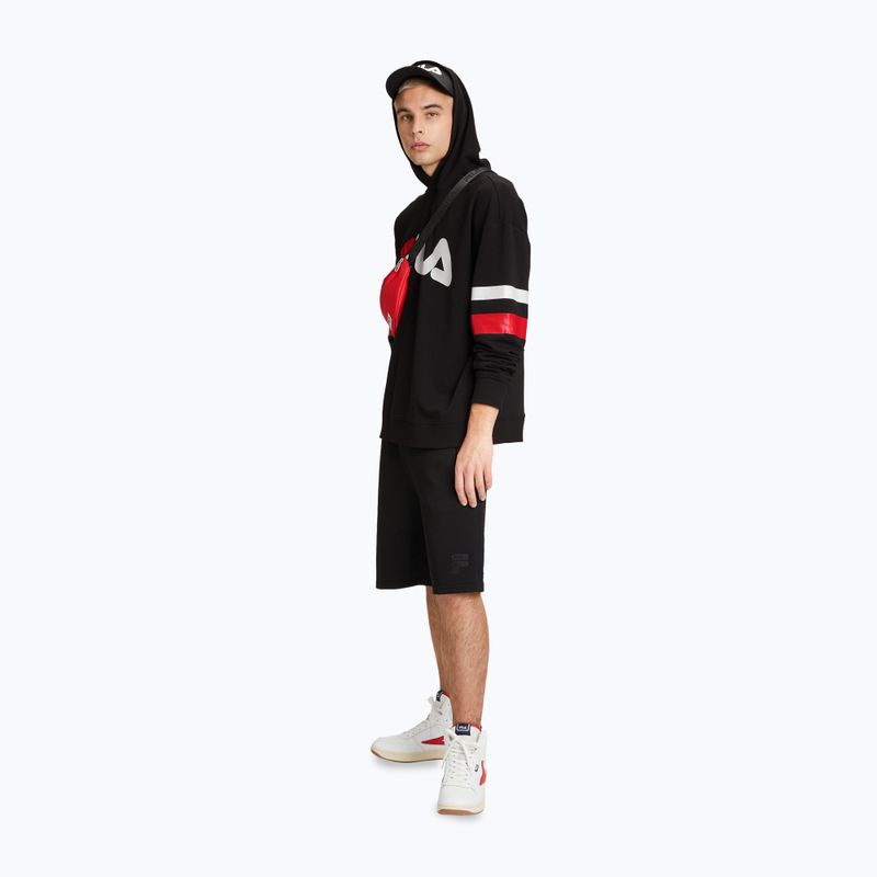 Men's FILA Luohe Oversized Hoody black 2